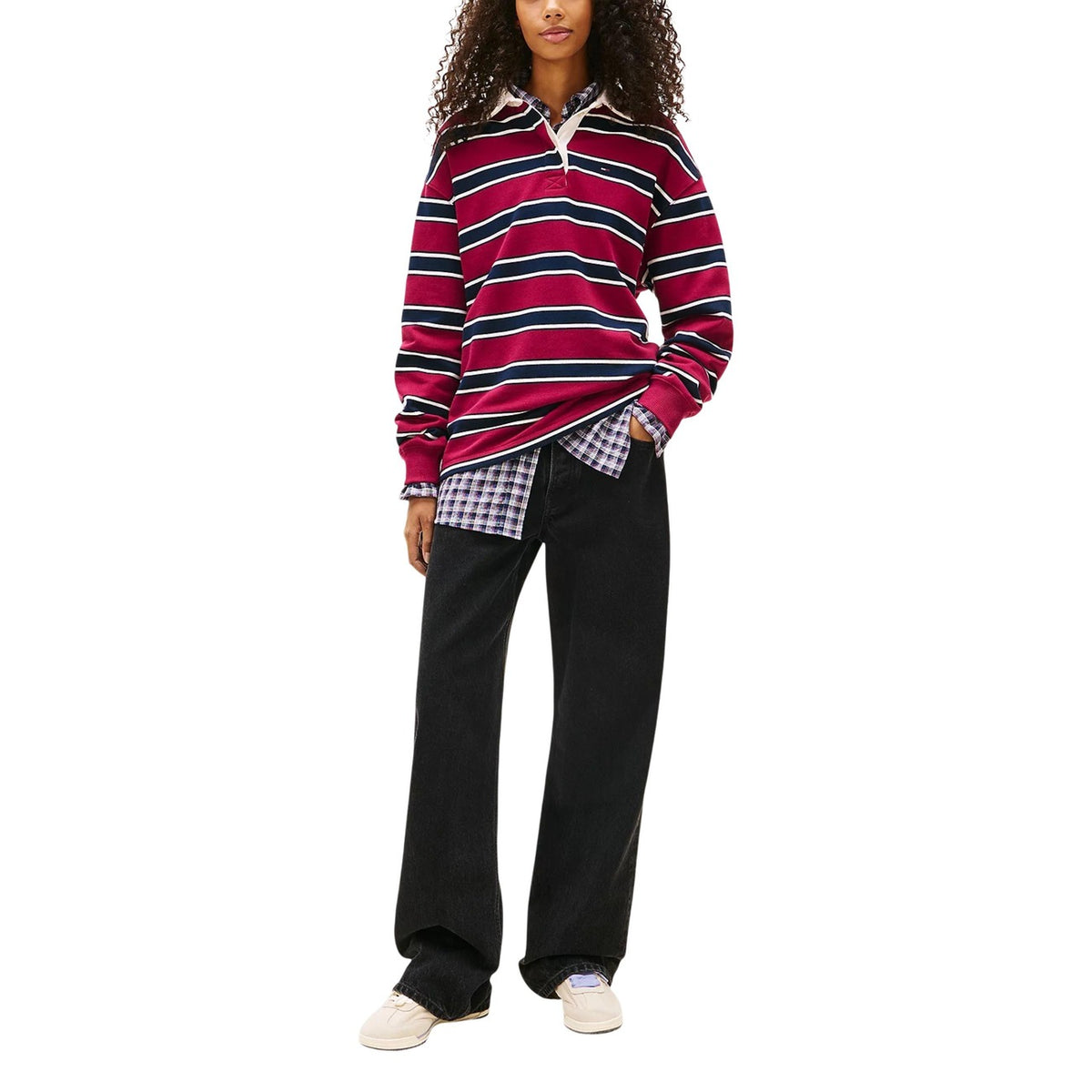 Tommy Jeans — Women's DW0DW22525 black jeans — view 4