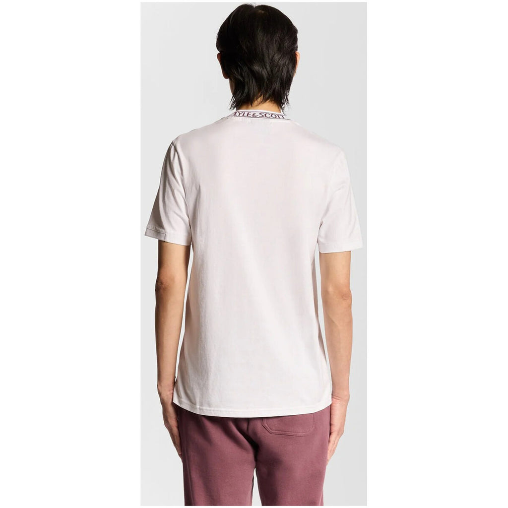 Lyle & Scott — Men’s white cotton t-shirt — view 2