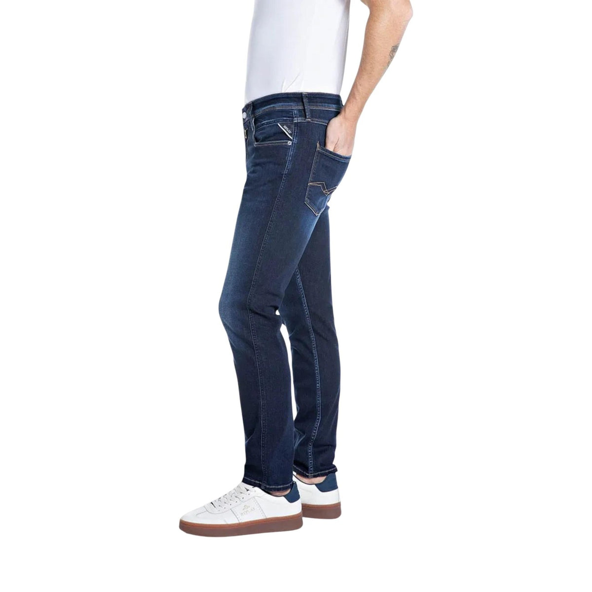 Replay — Jean denim bleu homme — vue 4