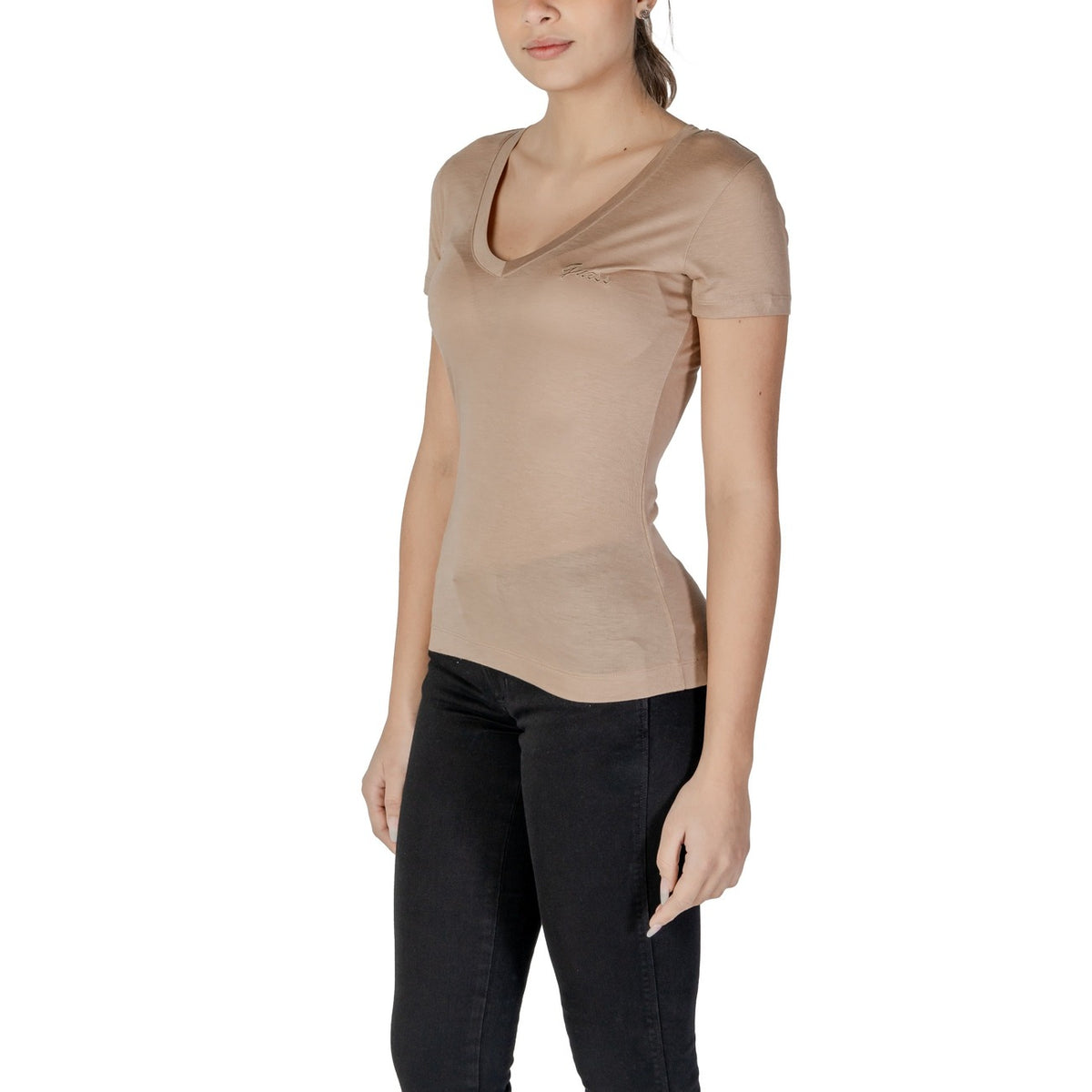 Guess — T-shirt W5gp31 Kcsx2 dames — afbeelding 3