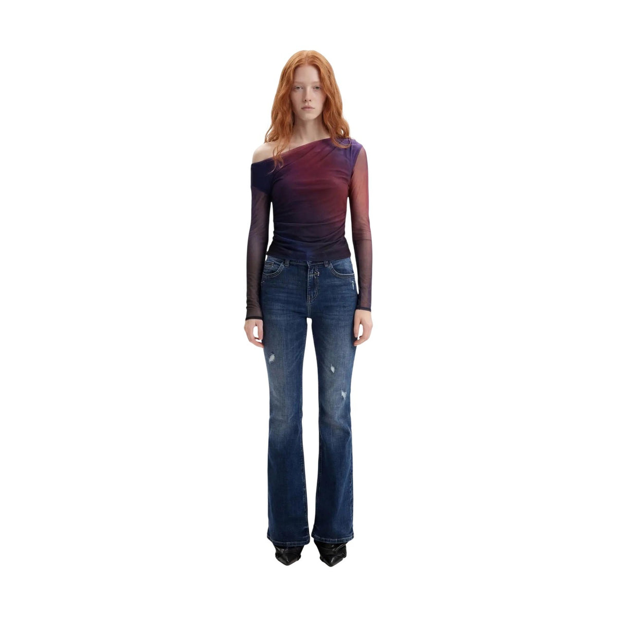 Desigual — Estambul blue women’s t-shirt — view 3