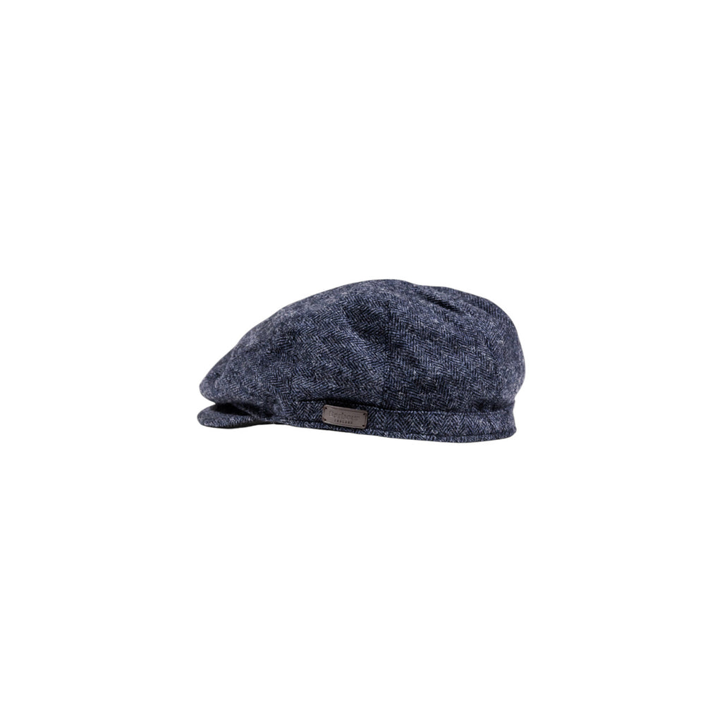 Barbour — Casquette plate Barlow bleue homme — vue 2