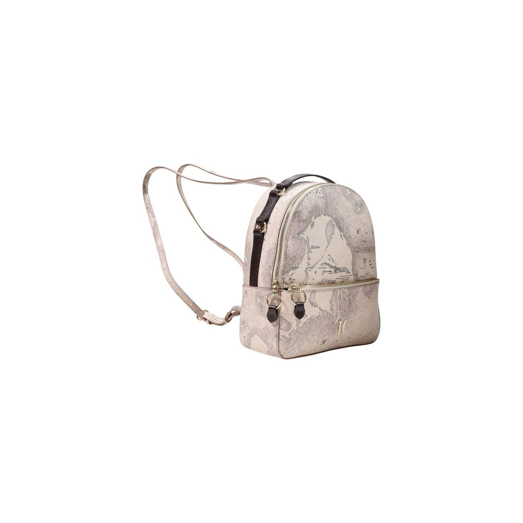 Alviero Martini Prima Classe — Grauer Damenrucksack — Ansicht 3