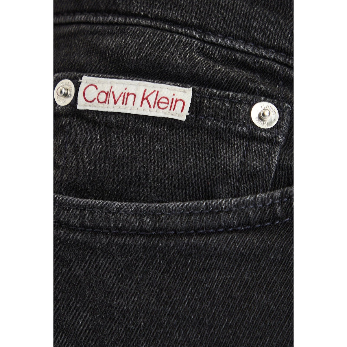 Calvin Klein Jeans — Jean noir stretch homme — vue 5