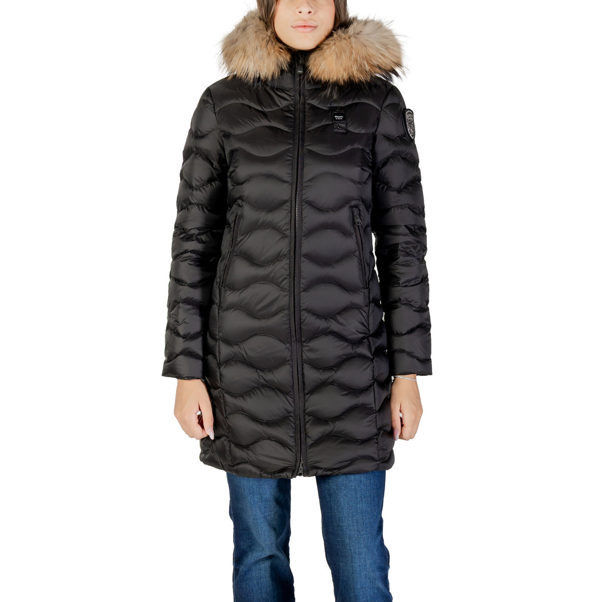 Blauer — Doudoune longue Lynel noire femme