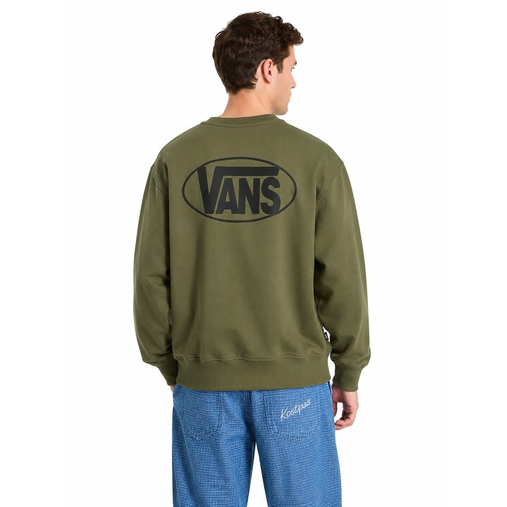 Vans — Men’s green sweatshirt VN0010G4GRK1 — view 2