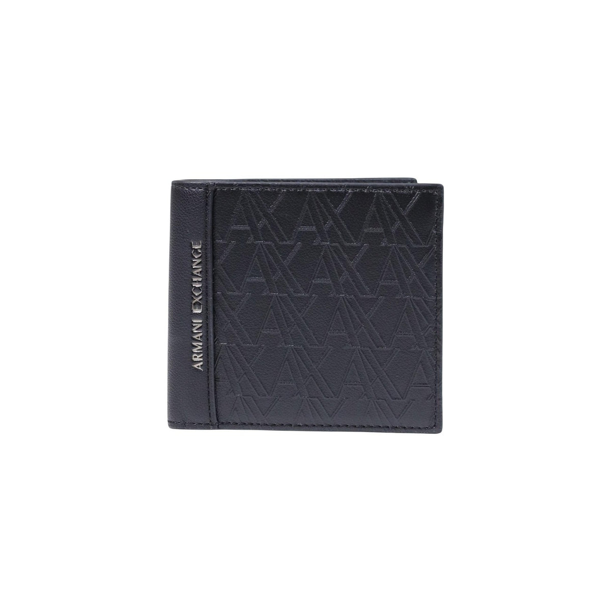 Armani Exchange — Schwarze Geldbörse für Herren