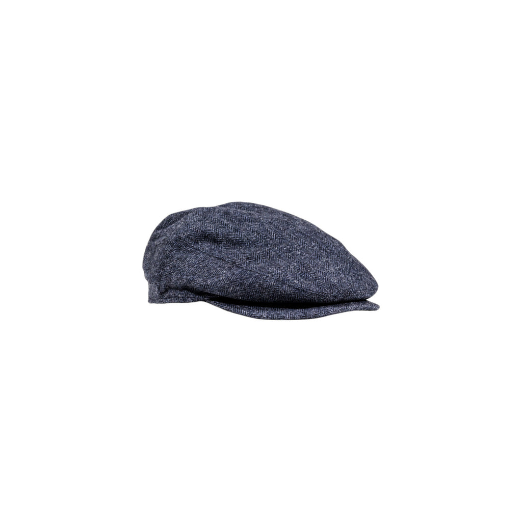 Barbour — Casquette plate Barlow bleue homme