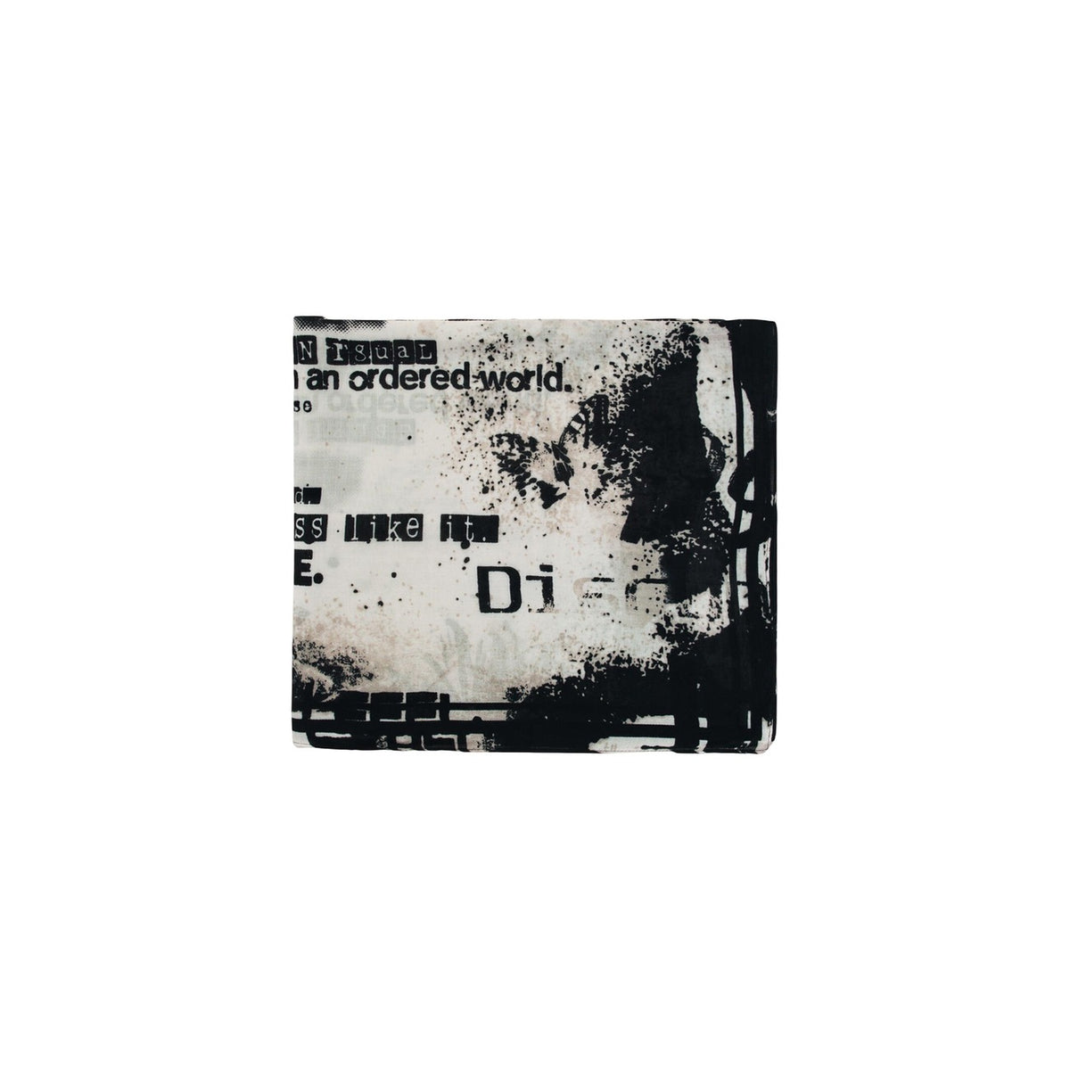 Desigual — Women’s white Lettering scarf — view 3