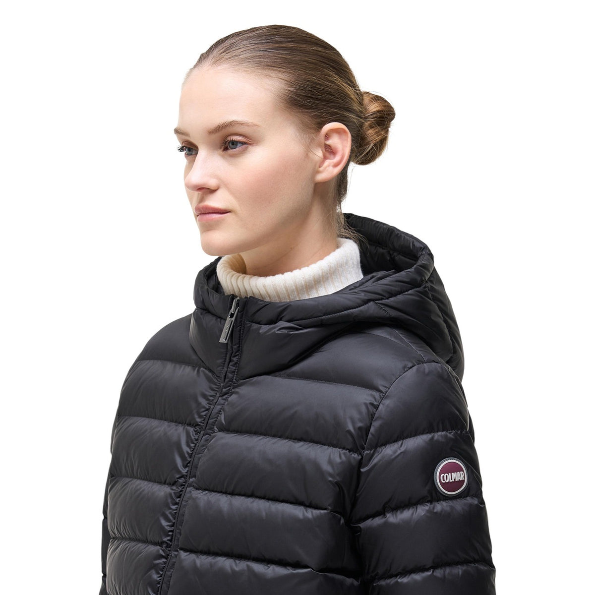 Colmar Originals — Jacket ref. QUILTED JACKET WITH HOOD black woman — view 2
