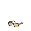 Tom Ford — Men's Brown Acetate Navigator Sunglasses