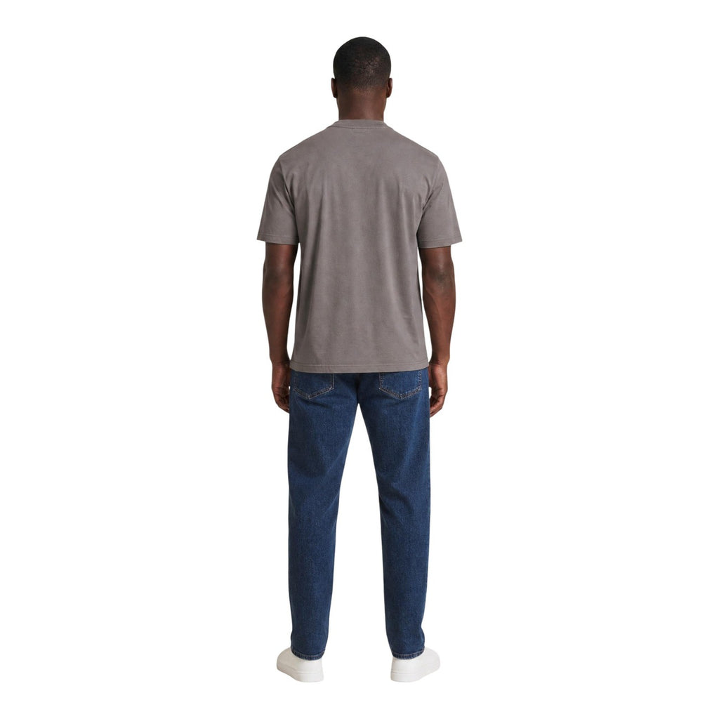 Armani Exchange — T-shirt en coton marron homme — vue 4