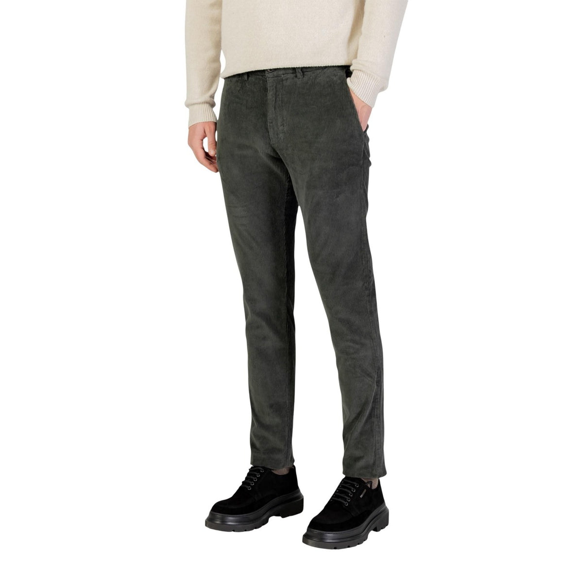 Borghese — Pantalon réf. 5WPA01 V08/VL08 gris homme — vue 7