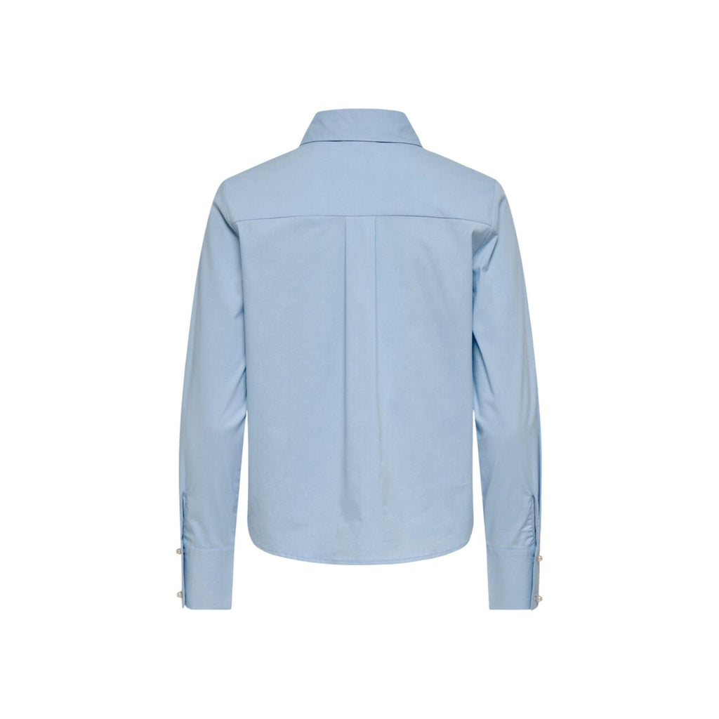 Only — ONLALLEGRA light blue women’s shirt — view 4