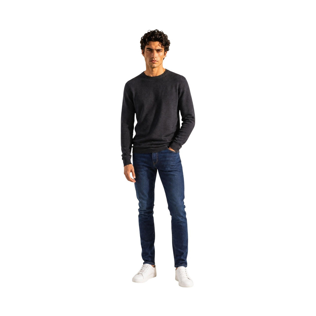 Armani Exchange — Rundhalspullover XM003012 schwarz Herren — Ansicht 3