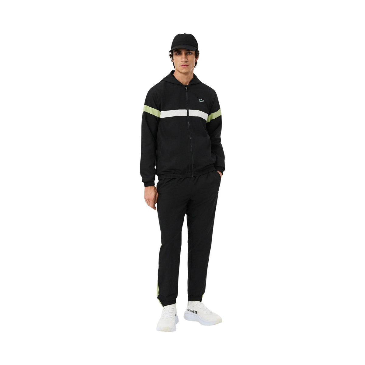 Lacoste — Survêtement WH0219 noir homme
