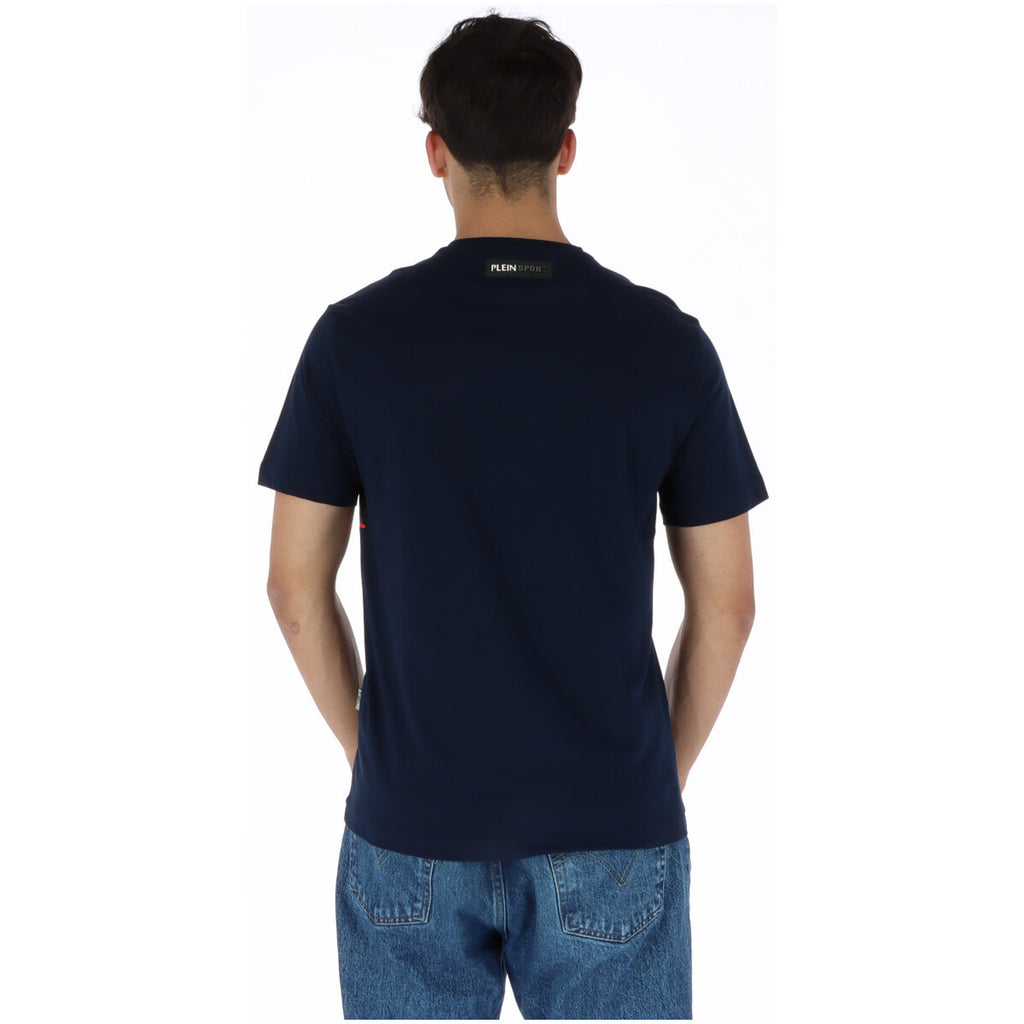 Plein Sport — 105 blue men’s t-shirt — view 2