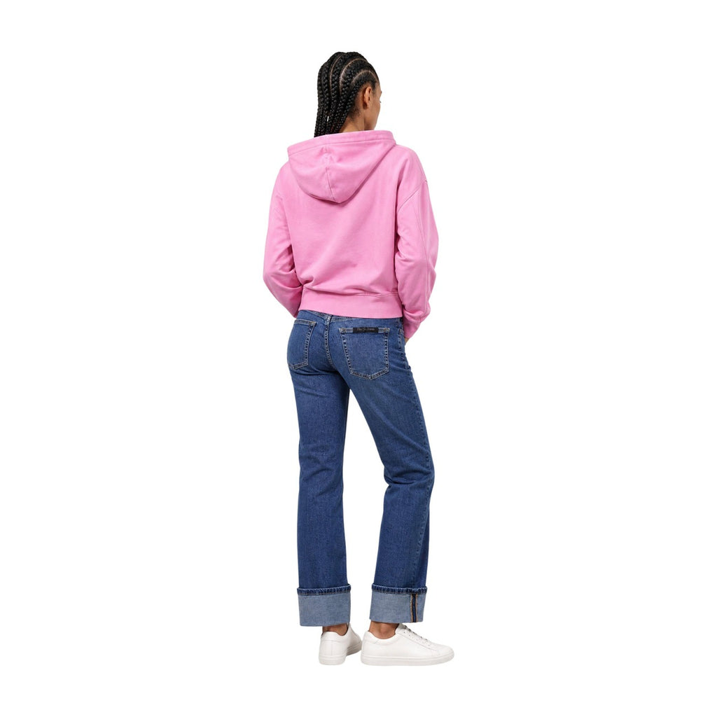 Tommy Jeans — Women’s pink hoodie — view 5