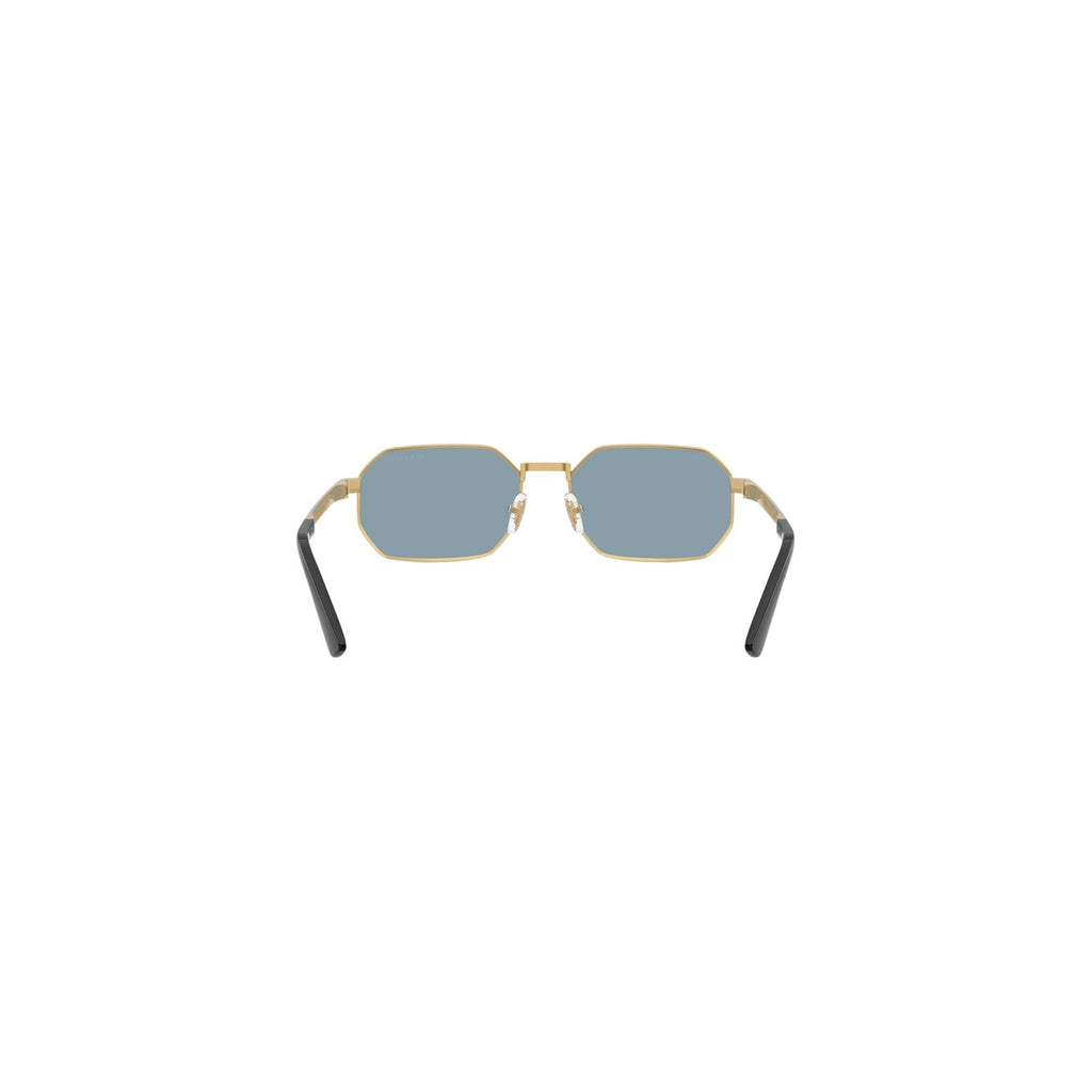 Versace — Lunettes de soleil Rettangolare dorées homme — vue 2