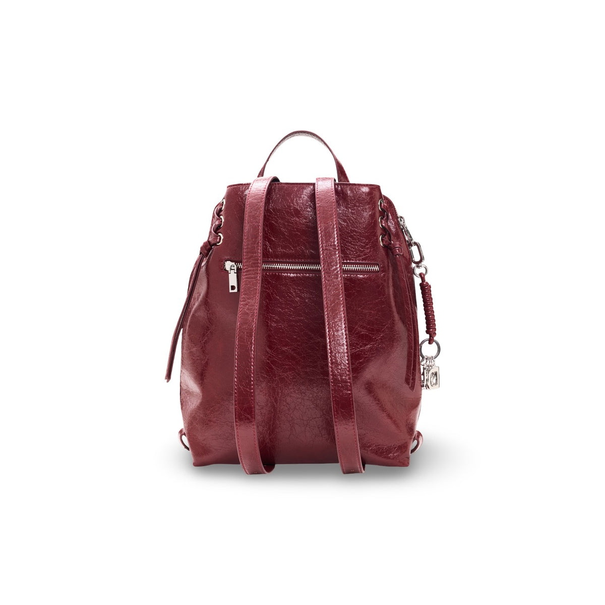 Desigual — Half Logo Luena Nf red bag for women — view 3