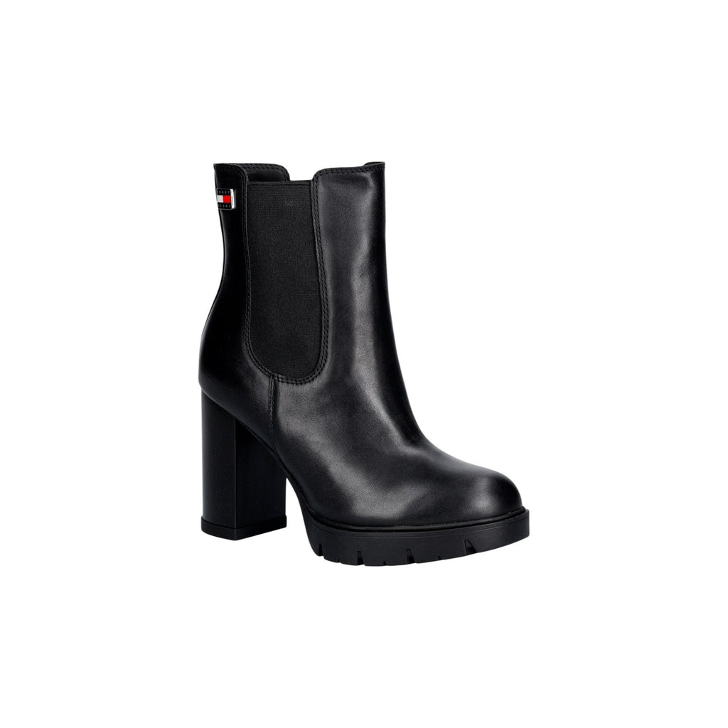 Tommy Jeans — Zwarte dameslaarzen — afbeelding 4