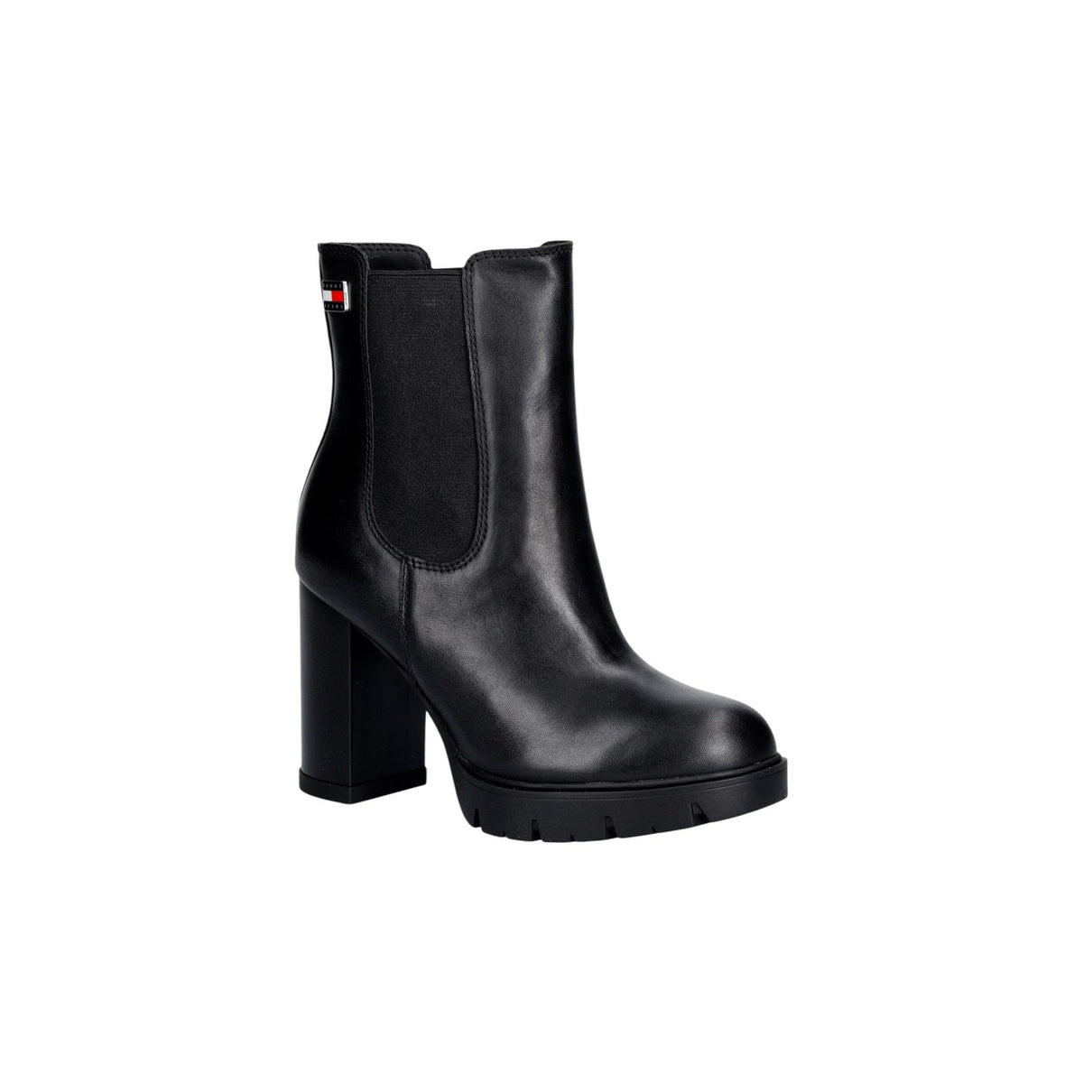 Tommy Jeans — Zwarte dameslaarzen — afbeelding 4