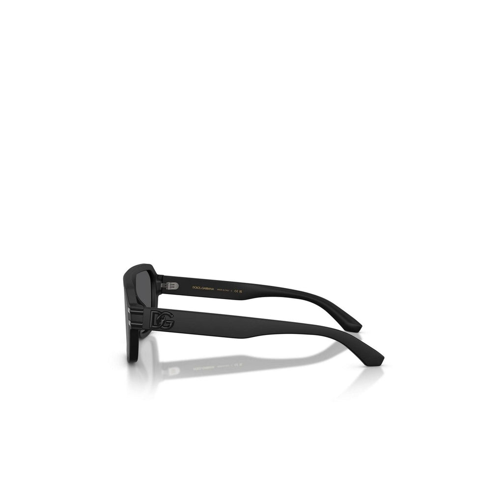 Dolce & Gabbana — Lunettes de soleil noir homme — vue 4