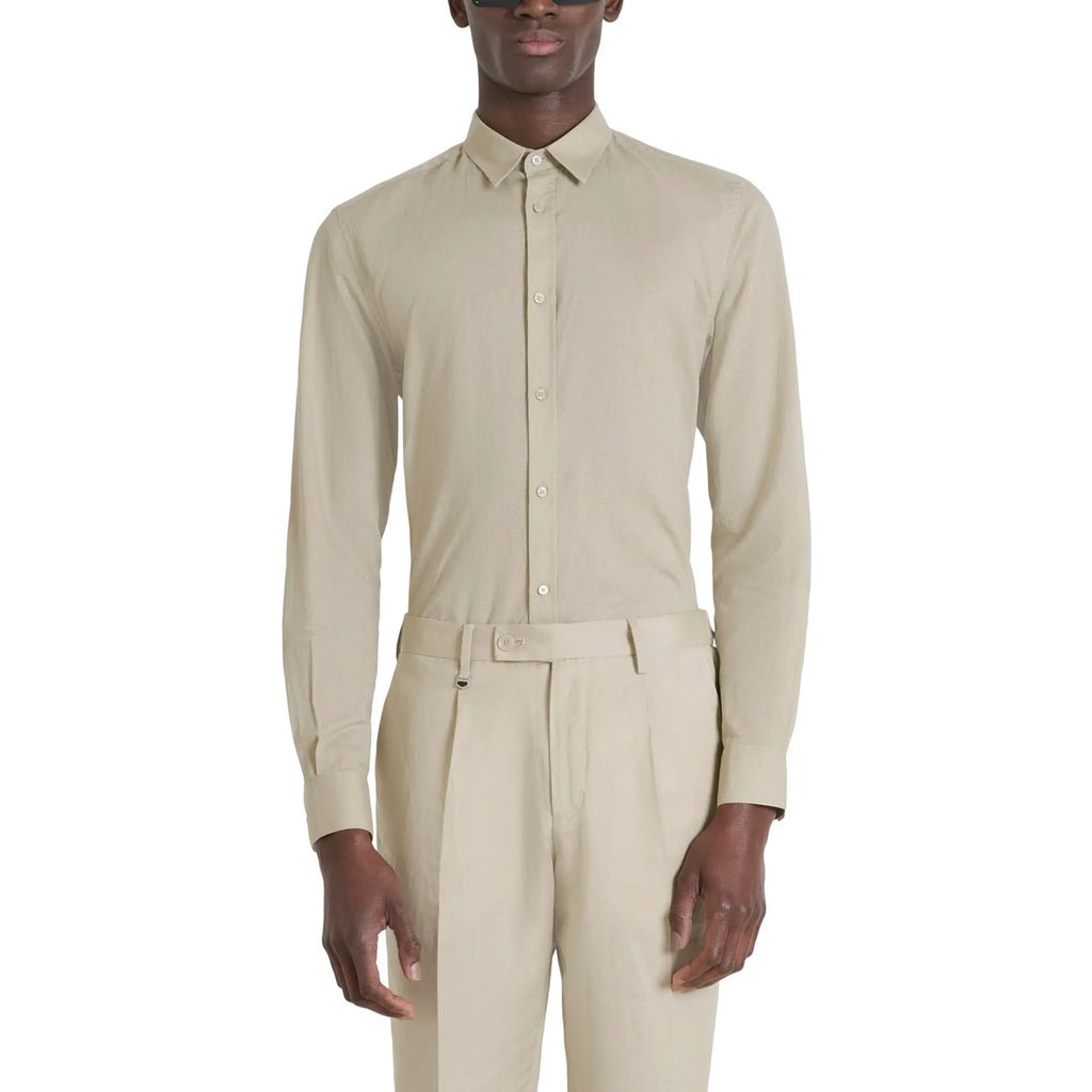 Antony Morato — overhemd ref. MMSL00759-FA401074 beige voor heren — afbeelding 3