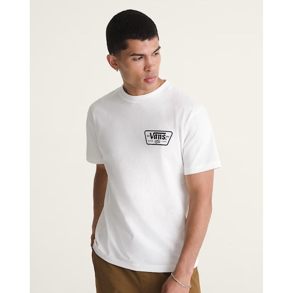 Vans — T-shirt VN000WU8WHT1 white men
