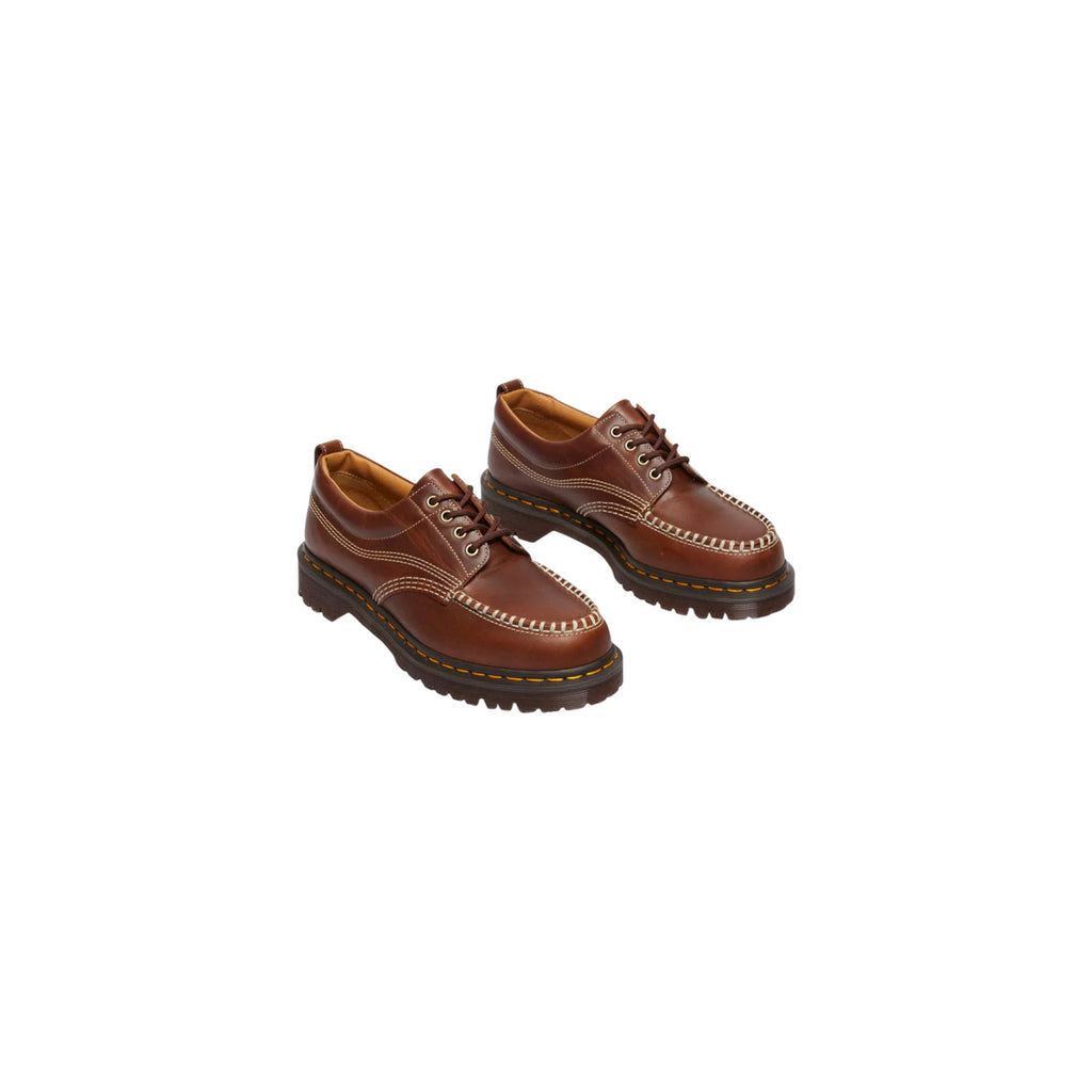 Dr. Martens — Men's Brown Leather Lowell Shoes — view 3
