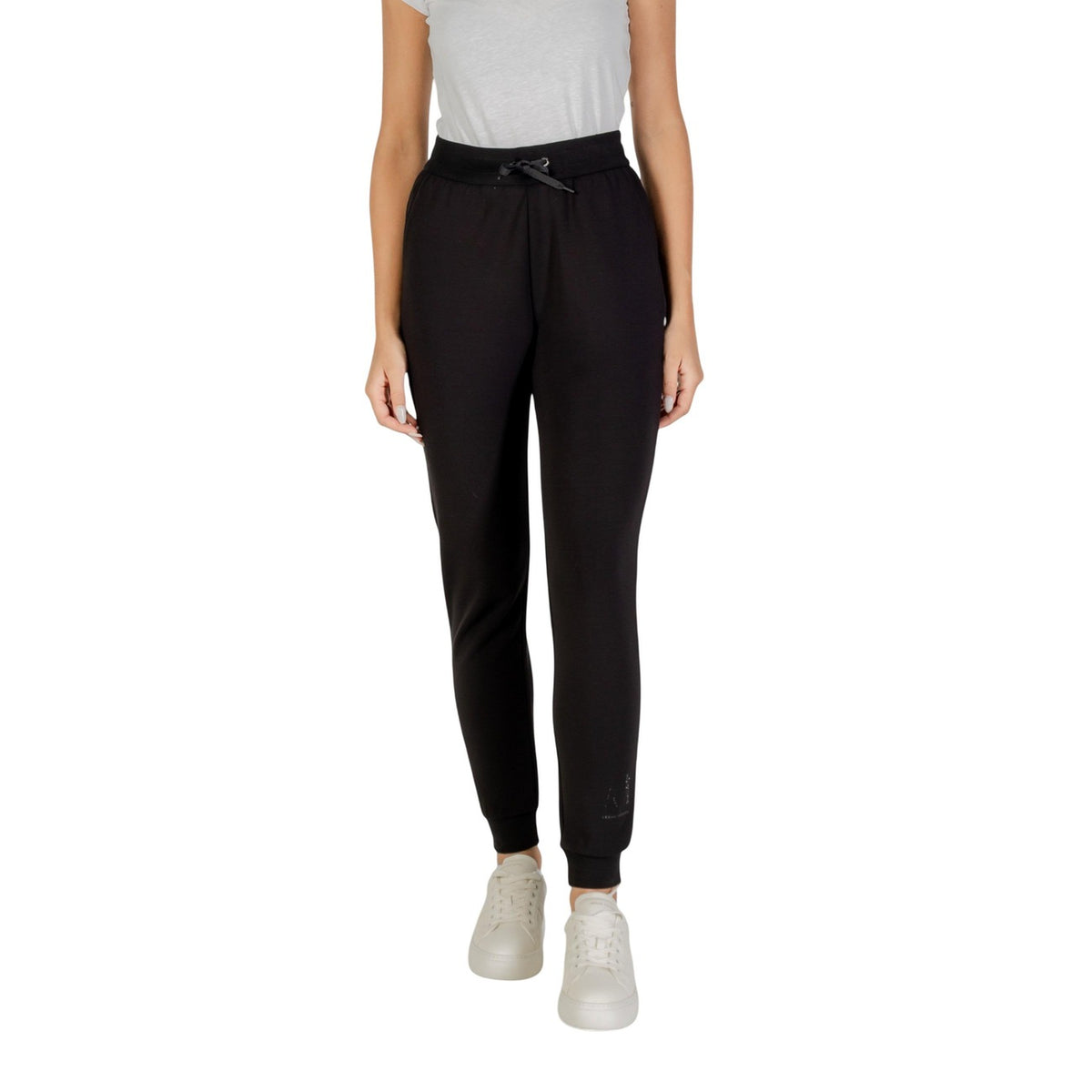 Armani Exchange — Stretchhose XW000828 Damen schwarz