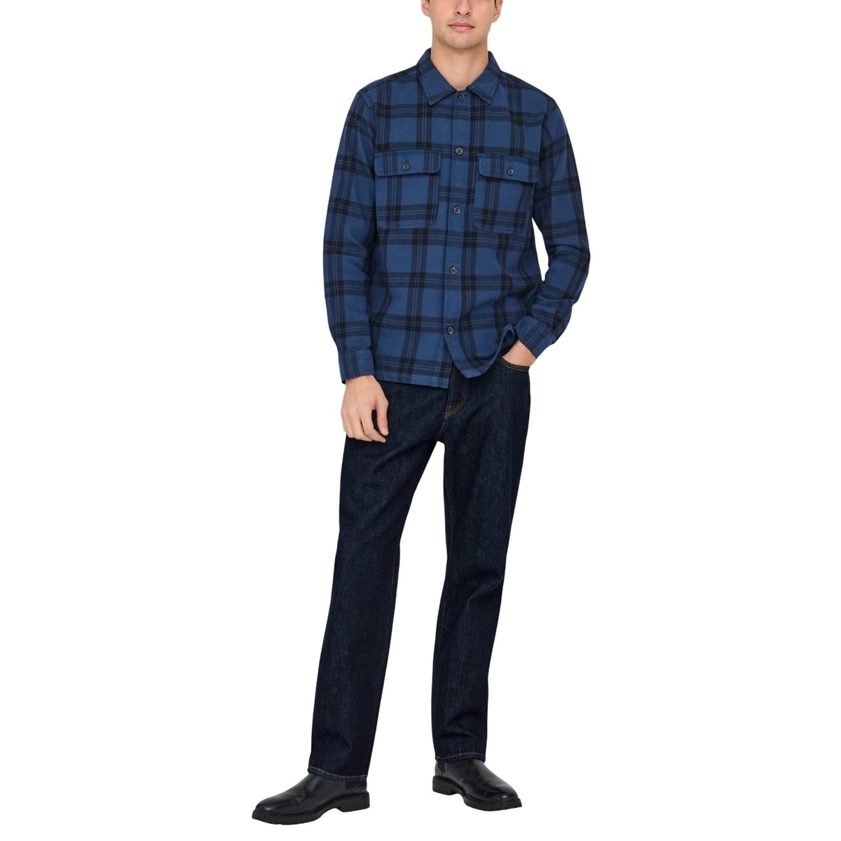 Only & Sons — Jean bleu homme — vue 3