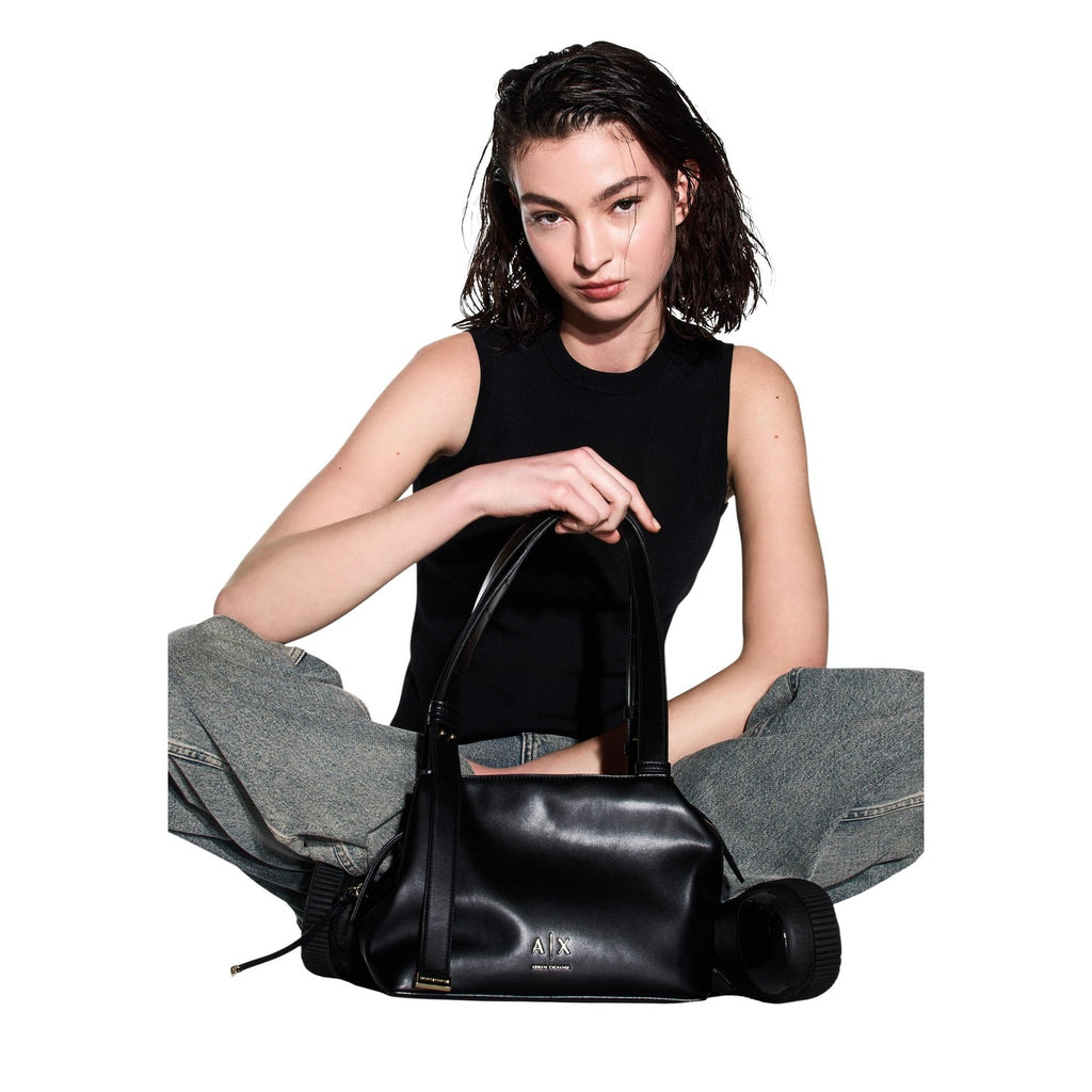 Armani Exchange — Sac Alice XW002604 noir femme — vue 2