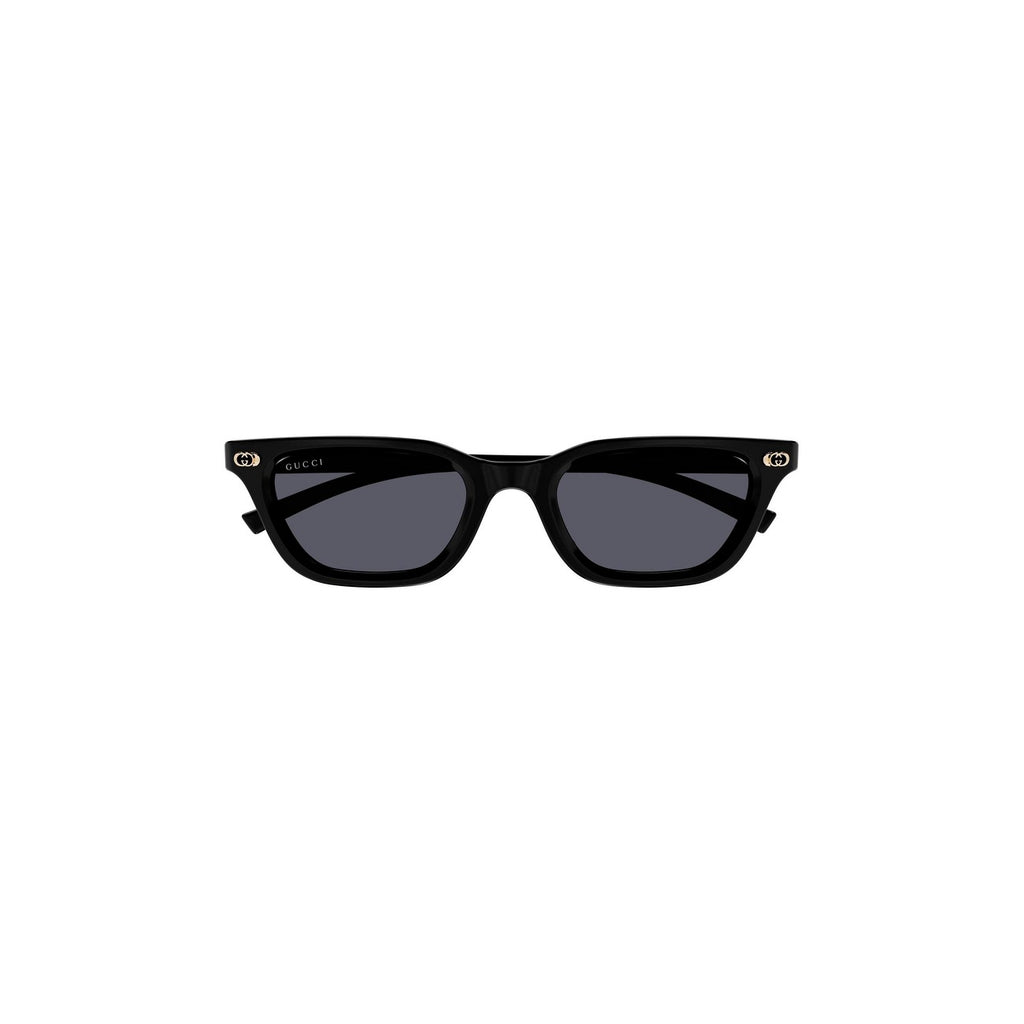 Gucci — Zonnebril van zwart acetaat 50 mm voor dames — afbeelding 2