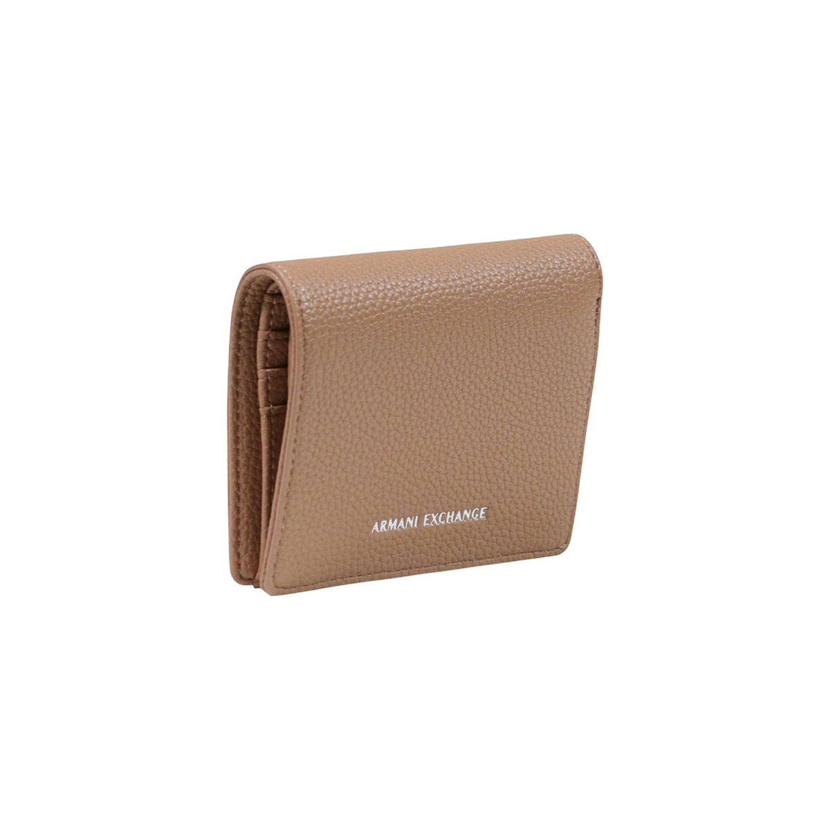 Armani Exchange — Compacte beige damesportemonnee — afbeelding 4