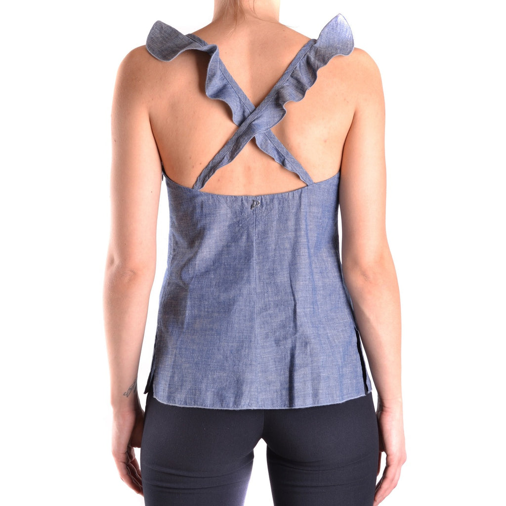 Dondup — Tank top ref. B_31424 blue woman — view 4