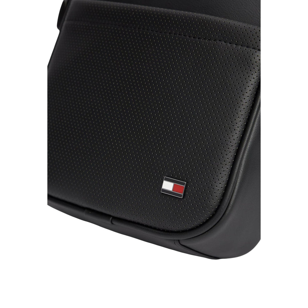 Tommy Hilfiger — Schwarze Foundation Mini Herrentasche — Ansicht 5