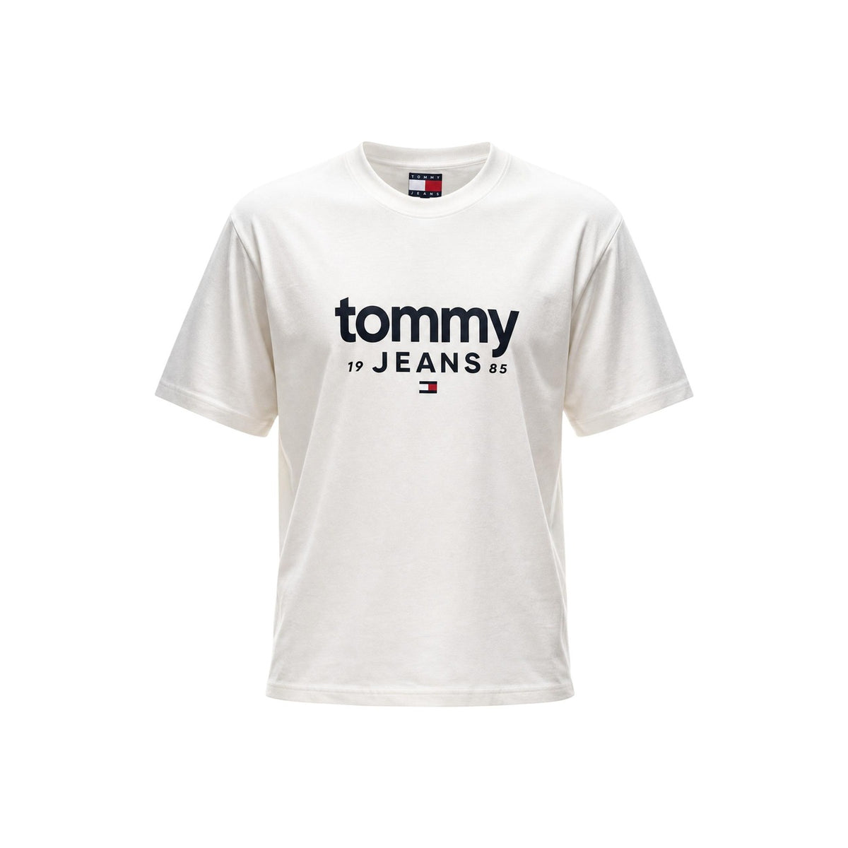 Tommy Jeans — Men’s white organic cotton t-shirt — view 2