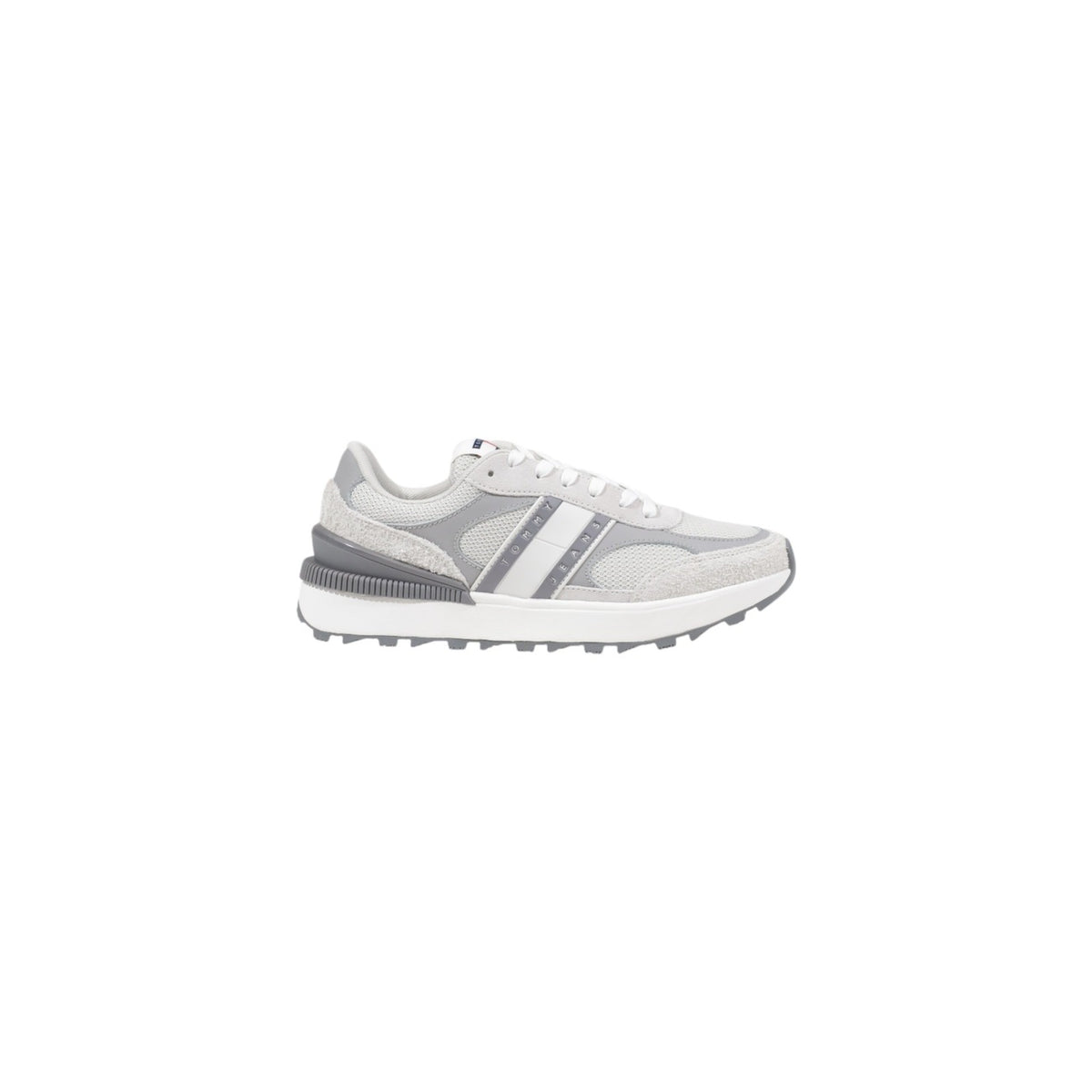 Tommy Jeans — Baskets EN0EN02705 grises en cuir femme