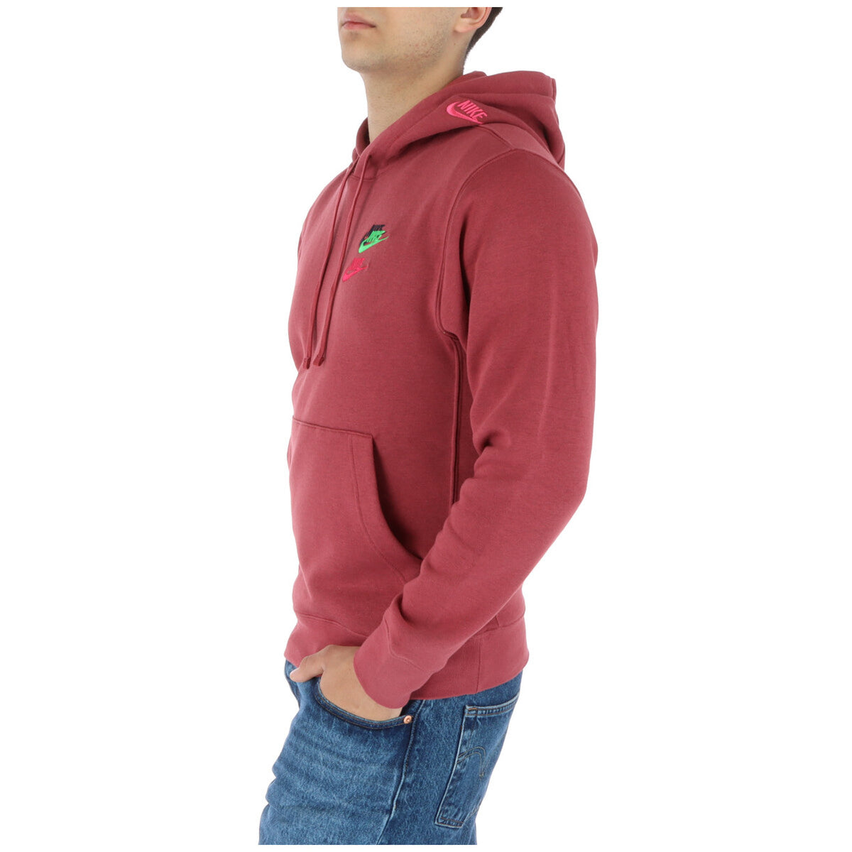 Nike — Men's pink hoodie DM8882-661 — view 2