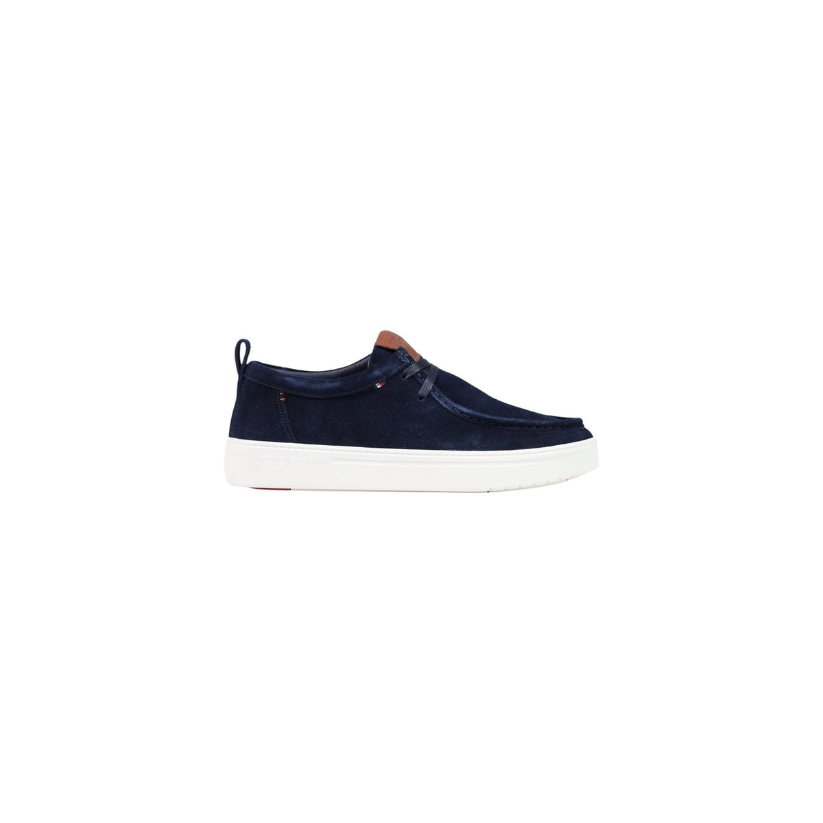 Tommy Hilfiger — Blauwe leren mocassins voor heren