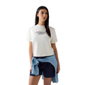 Guess — T-shirt Guessxns Logo Tee femme - coloris blanc