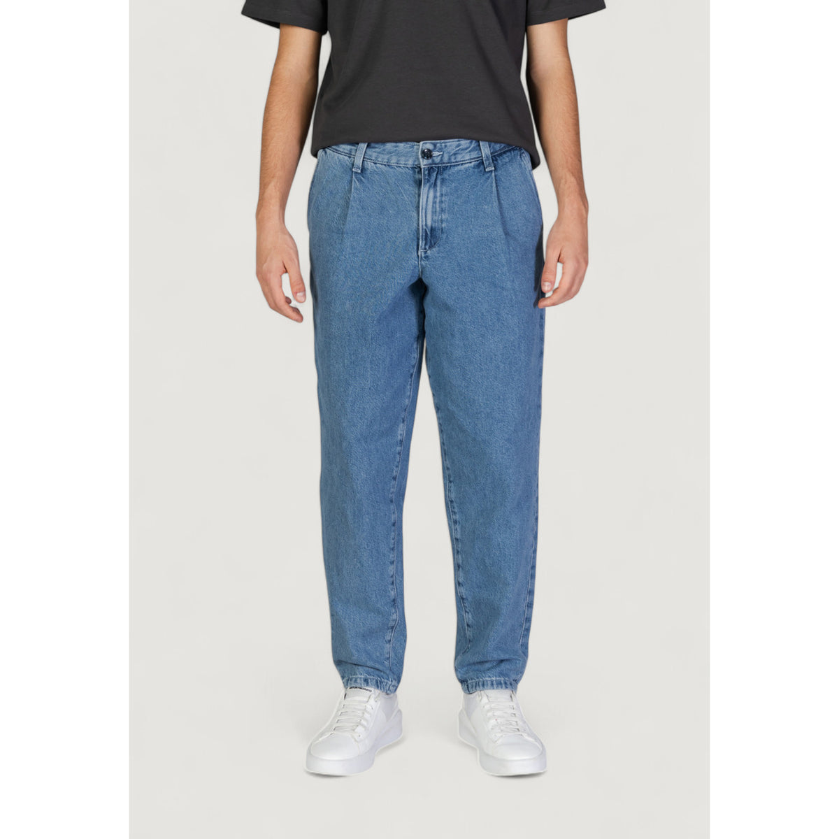 Jack & Jones — Jean bleu en coton homme — vue 5