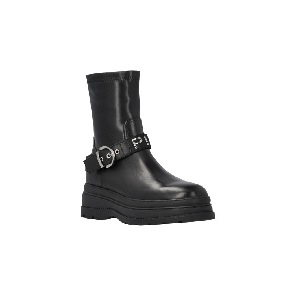 Pinko — Eva 01 laarzen van zwart leer voor dames — afbeelding 2