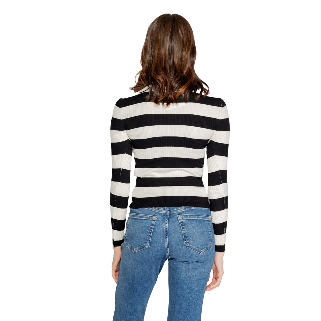 Jacqueline de Yong — Pull 15277223 col rond noir femme — vue 2
