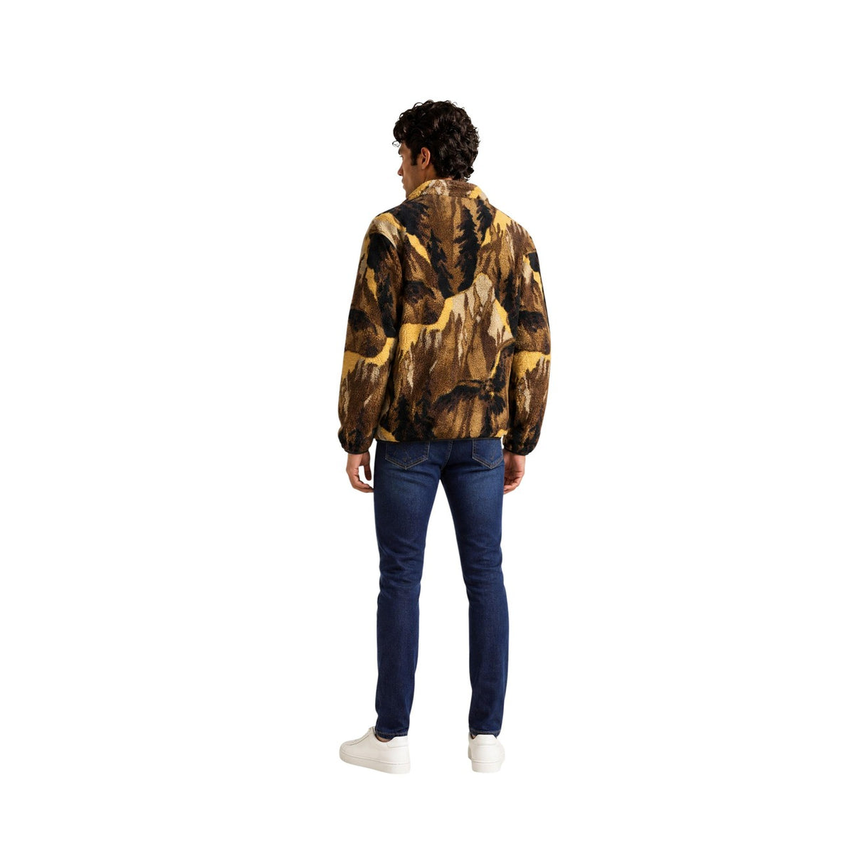 Columbia — Polaire Helvetia II Printed Half Snap homme — vue 5