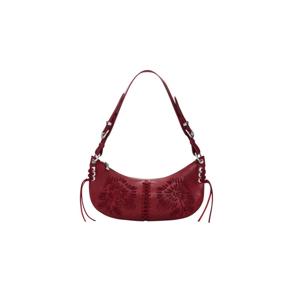 Desigual — Alisio Castres Long red floral bag
