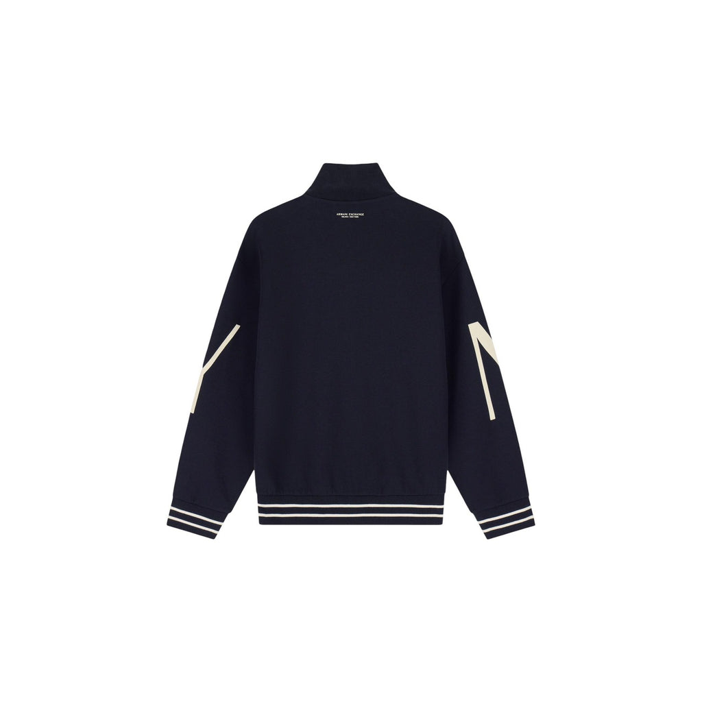 Armani Exchange — Sweat zippé XM002950 noir homme — vue 4