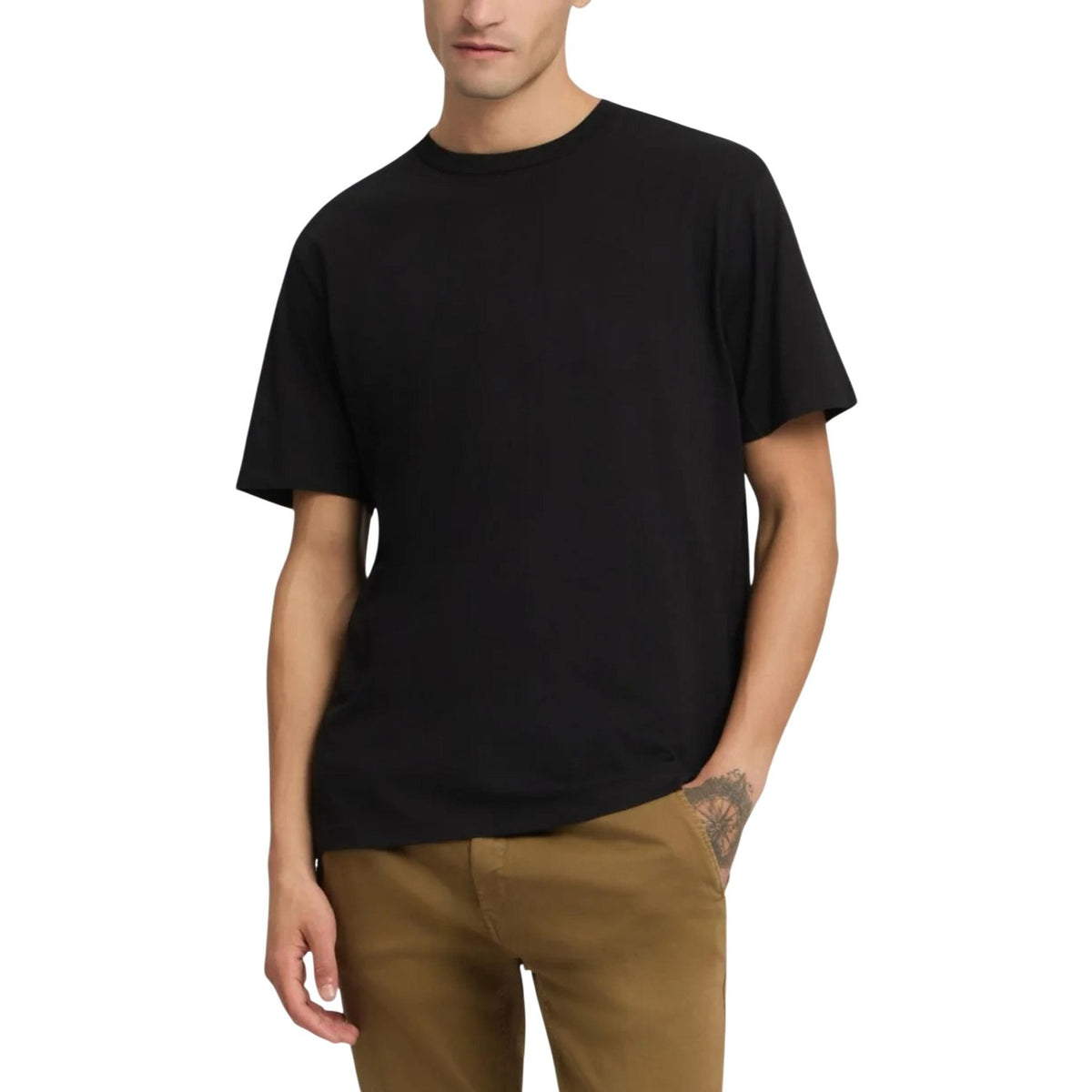 Replay — Schwarzes T-Shirt für Herren