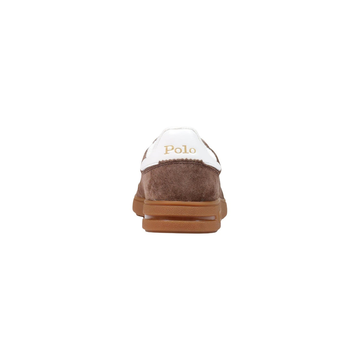 Polo Ralph Lauren — Baskets Bedford PP marron en daim homme — vue 5